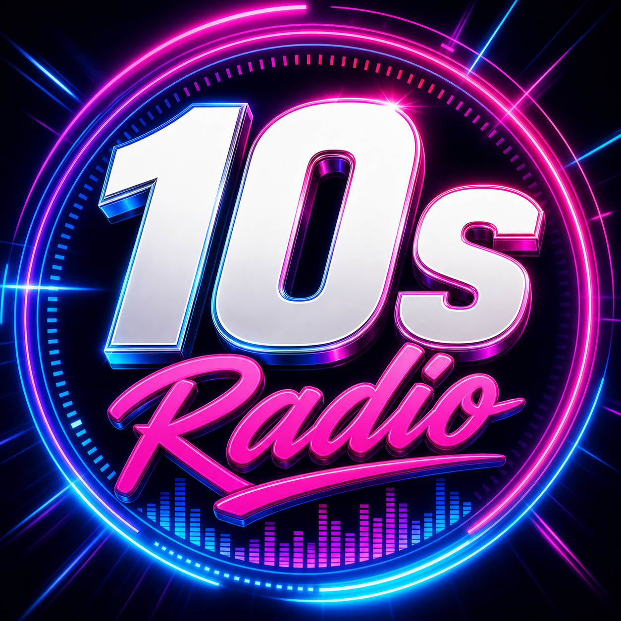 10s Radio radio station artwork
