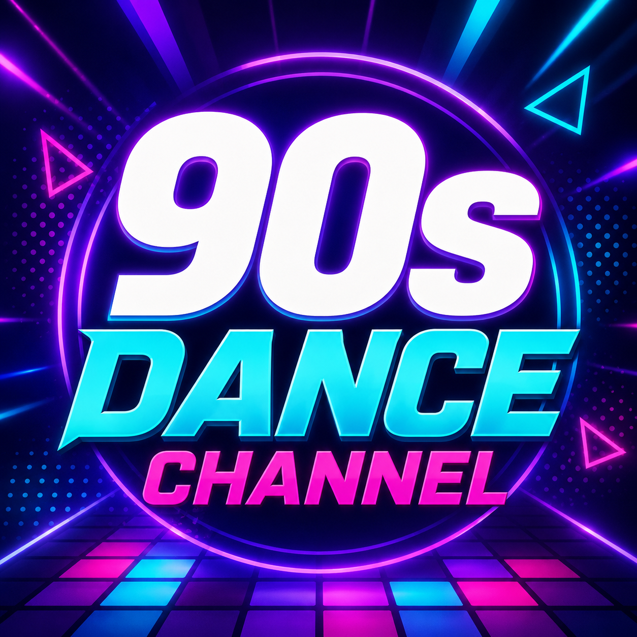 90s Dance Channel radio station artwork