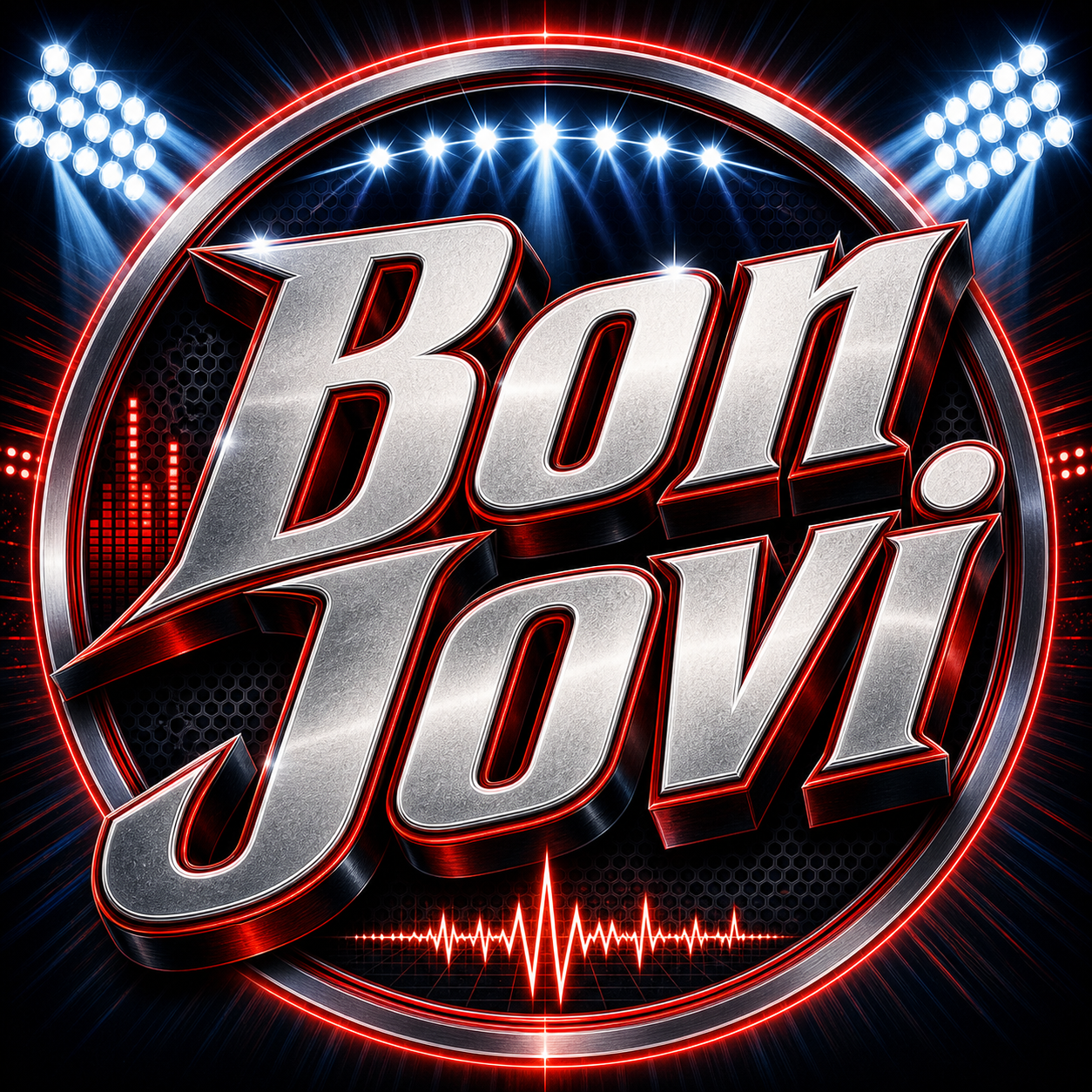 Bon Jovi radio station artwork