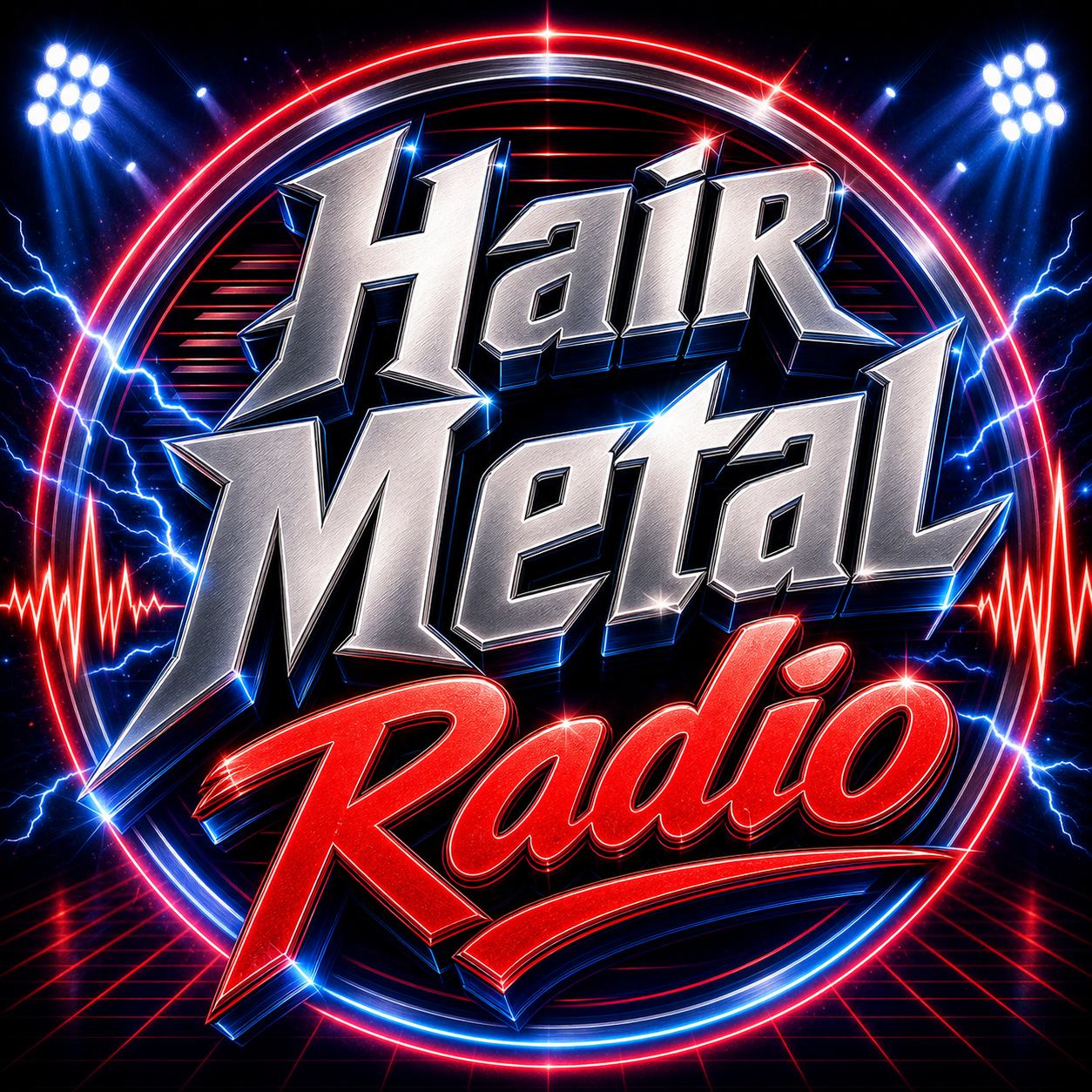 Hair Metal Radio radio station artwork