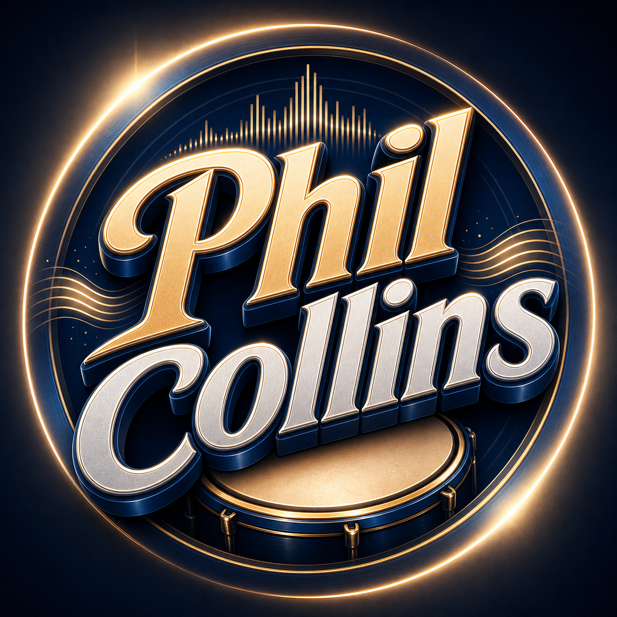 Phil Collins radio station artwork