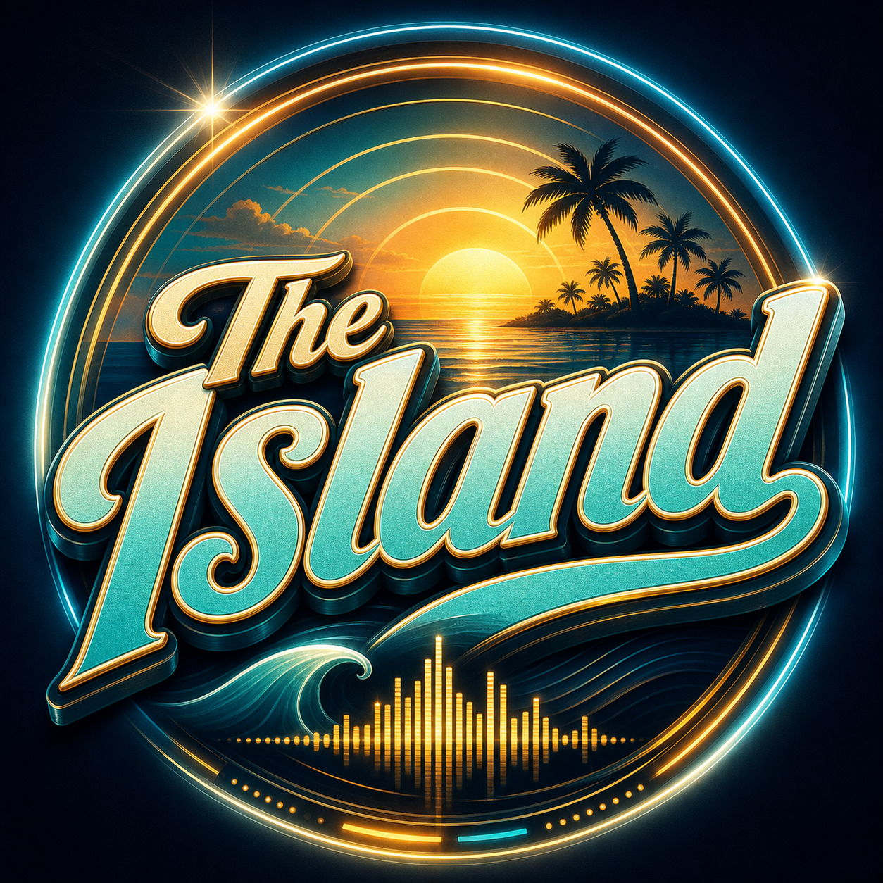 The Island radio station artwork