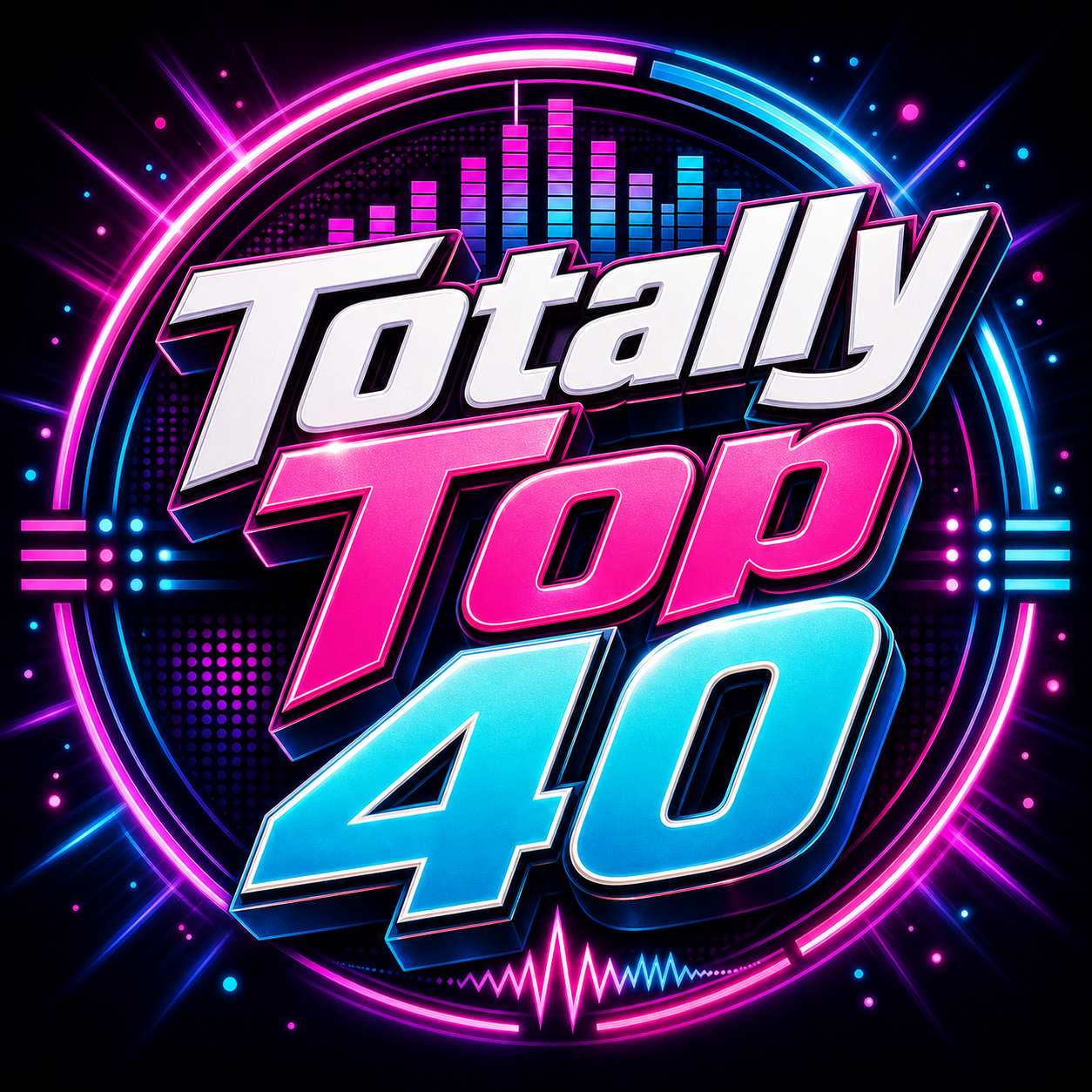 Totally Top 40 radio station artwork