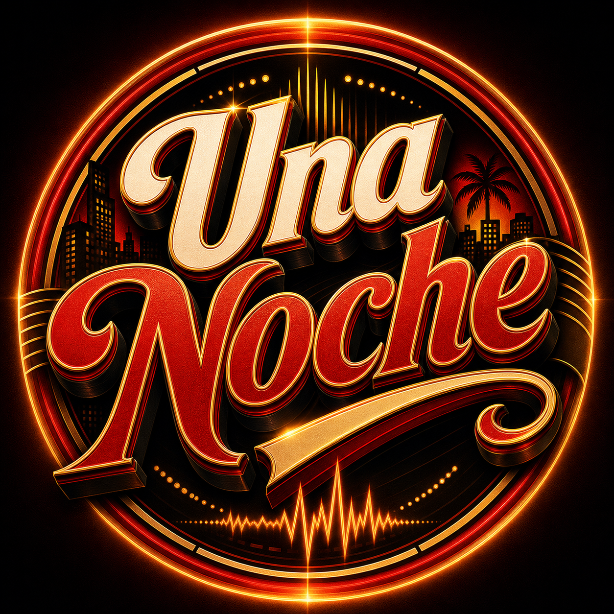 Una Noche radio station artwork